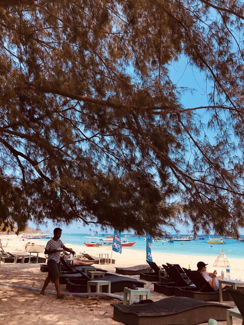 مبيت وإفطار غيلي تراوانغان Salon De Nomad Gili T. المظهر الخارجي الصورة